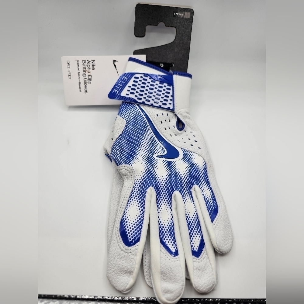Nike Alpha Elite Batting Gloves Baseball Size Small